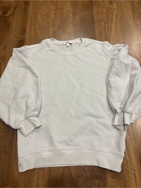 Agolde White Crewneck Sweatshirt